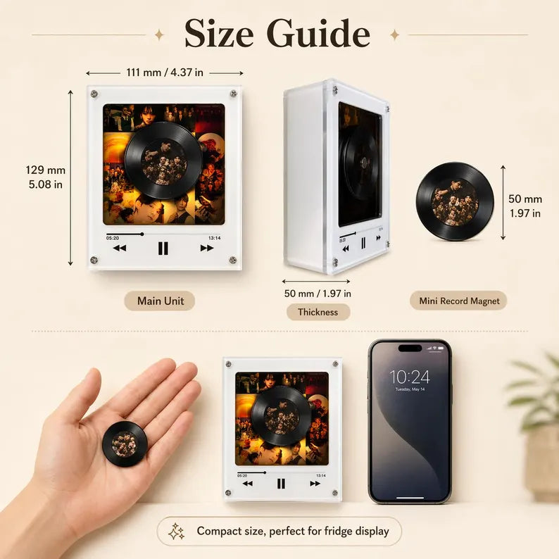 EchoSpin Custom Music Magnet