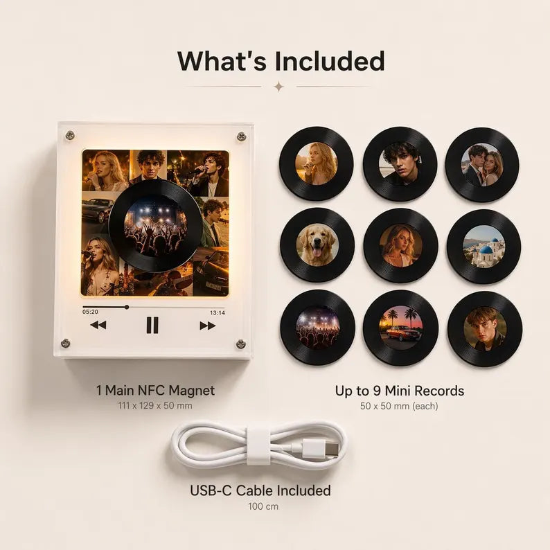 EchoSpin Custom Music Magnet