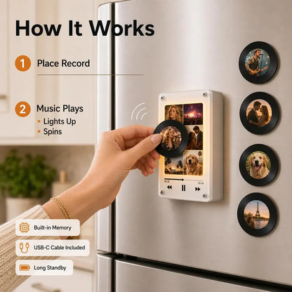 EchoSpin Custom Music Magnet